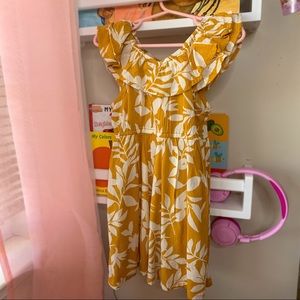 Old Navy | Large Floral Print Dress (Girls) - 3T